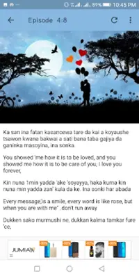 Kalaman Soyayya Hausa English android App screenshot 1